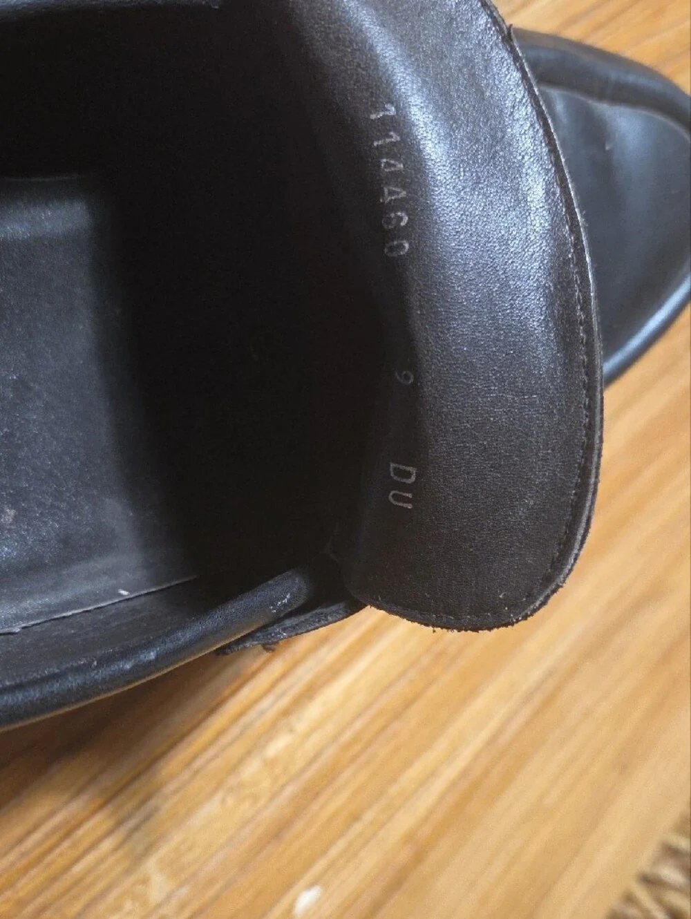GUCCI Made In ITALY Black Leather Bit Loafers